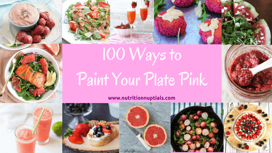 100 Ways to Paint Your Plate Pink