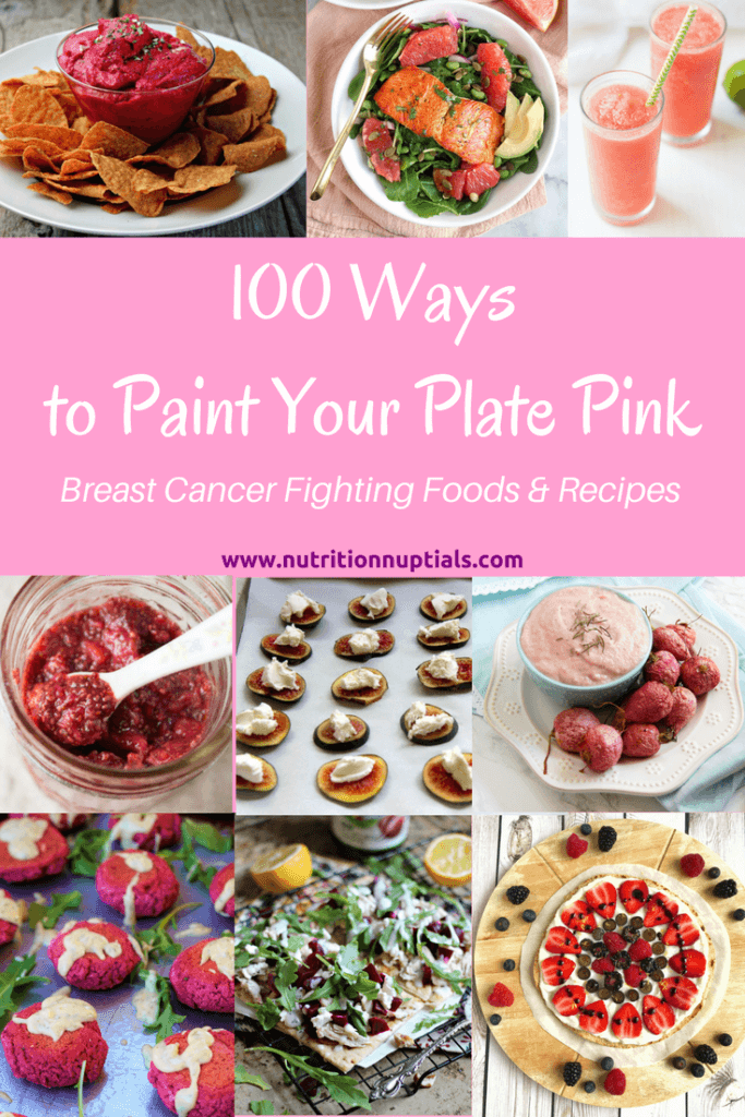 100 Ways to Paint Your Plate Pink Pinterest | pink foods | Nutrition Nuptials | Mandy Enright MS RDN RYT