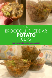 Broccoli Cheddar Potato Cups