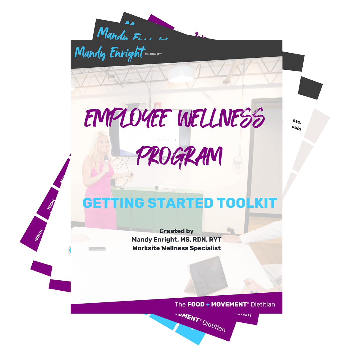 Employee Wellness Toolkit from Mandy Enright, MS, RDN, RYT